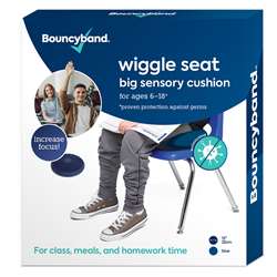Big Sensory Seat Cushion Blue Antimicrobial, BBAMB33BUWS