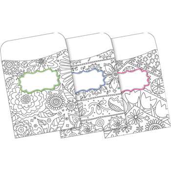 Peel And Stick Pocket Color Me &quot; My Garden Multid, BCP1243