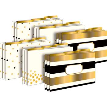 24K Gold Legal File Folders 2 Pack 18 Total Folder, BCP3520