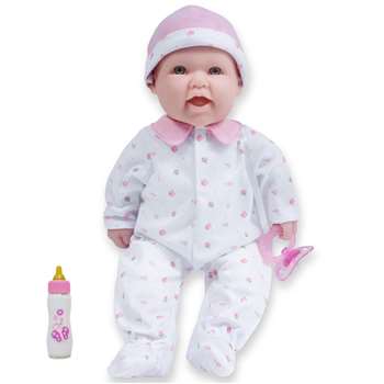 16&quot; Soft Baby Doll Pink Caucasian with Pacifier, BER15030
