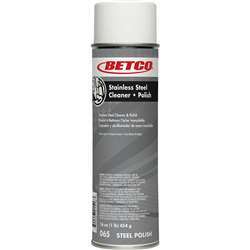 Betco Aerosol Stainless Steel Cleaner And Polish, 17 Oz, Pack Of 12 - BET0652300