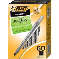 Bic Round Stic Pen Black By Bic Usa