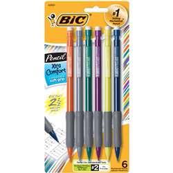 Bic Matic Grip 6Pk Asst Mechanical Pencils .7Mm By Bic Usa