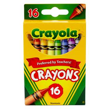 Crayola Regular Size Crayons 16Pk By Crayola