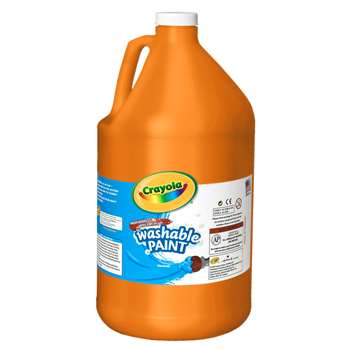 Washable Paint Gallon Orange By Crayola