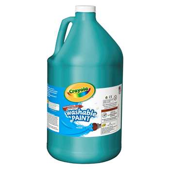 Washable Paint Gallon Turquoise By Crayola