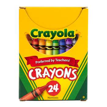 Crayola Regular Size Crayon 24Pk By Crayola