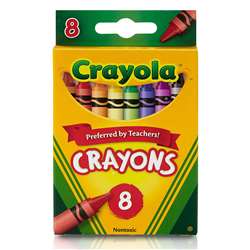 Crayola Crayons 8 Color Peggable By Crayola
