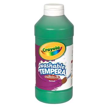 Tempera Paint 16 Oz Green By Crayola