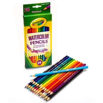 Crayola Watercolor Pencils 24 Color By Crayola