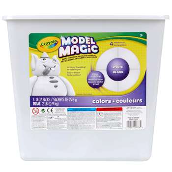 2Lb Model Magic Modeling Compound Resealable Bucket By Crayola