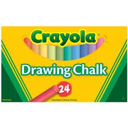 Crayola Colored Drawing Chalk 24 S By Crayola