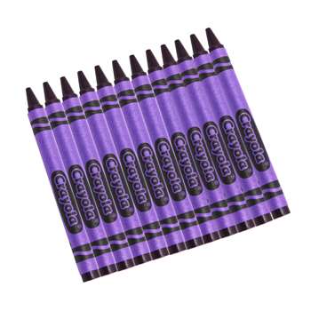 Crayola Bulk Crayons 12 Ct Violet By Crayola