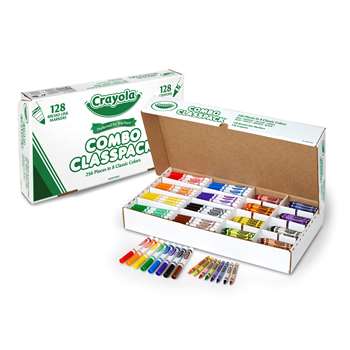 Crayola Crayon Marker Combo Classpk, BIN523349