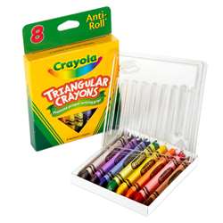 Crayola Triangular Crayons 8 Count By Crayola