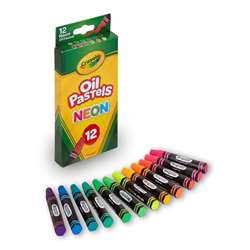 Crayola 12 Ct Oil Pastels Neon, BIN524613