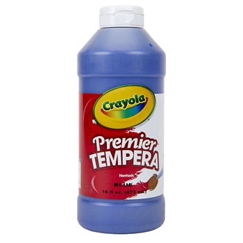 16OZ BLUE CRAYOLA PREMIER TEMPERA - BIN541216042