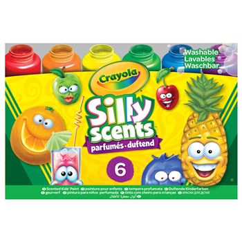 6Ct Silly Scents Washble Kids Paint, BIN542392