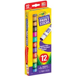 CRAYOLA 12CT WASHABLE PAINT STICKS - BIN546211