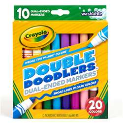 10 Ct Washable Double Doodlers, BIN588310