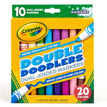 10 Ct Washable Double Doodlers, BIN588310