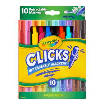 Clicks Retractable Markers 10Pk, BIN588370