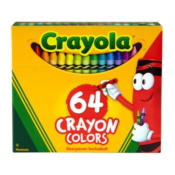 Crayola Regular Size Crayon 64Pk By Crayola