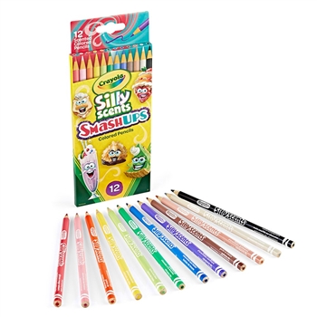 12 COLORED PENCIL SILLY SCENTS - BIN682118