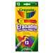 Erasable Colored Pencils 12 Ct