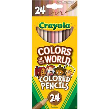 Colors Of World Colored Pencls 24Pk, BIN684607