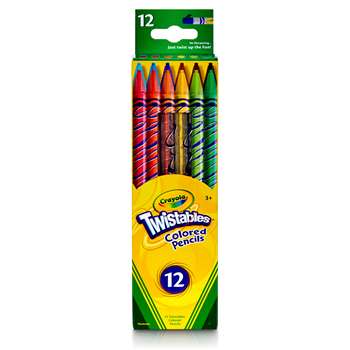 Crayola Twistables 12 Colors Colored Pencils By Crayola