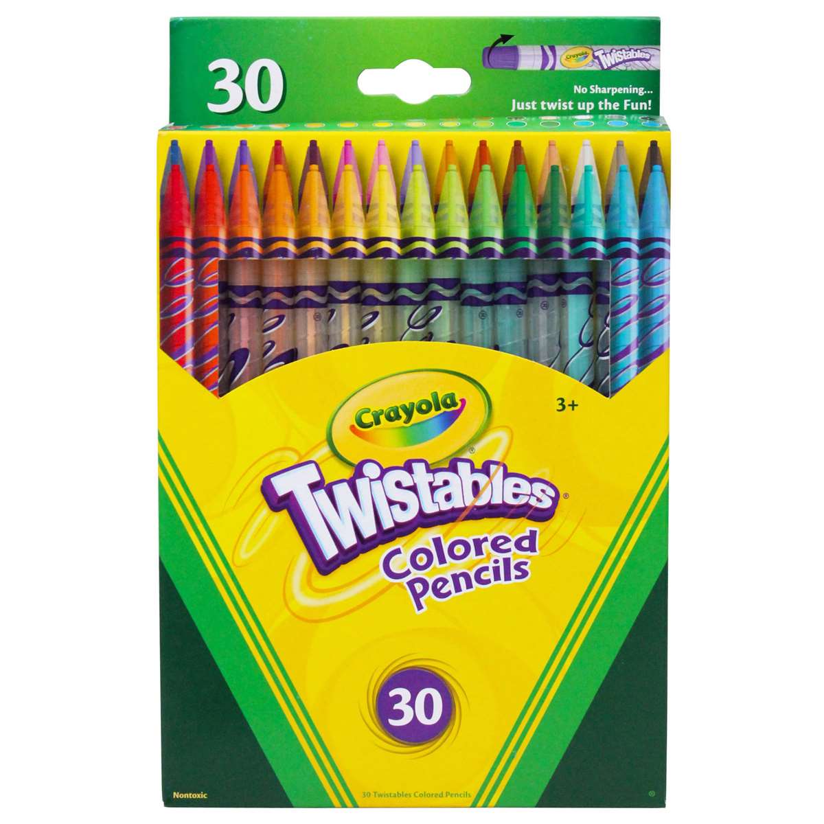 Crayola Twistables 30 Ct Colored Pencils by Crayola: Colored