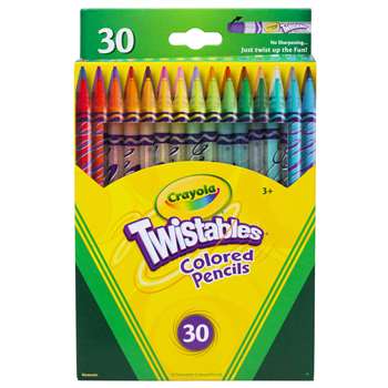 Crayola Twistables 30 Ct Colored Pencils By Crayola