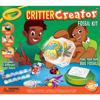 CRAYOLA CRITTER CREATOR FOSSIL LAB - BIN747495