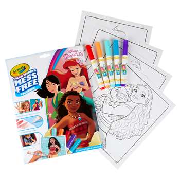 Coloring Pad & Markers Princess Color Wonder, BIN757003