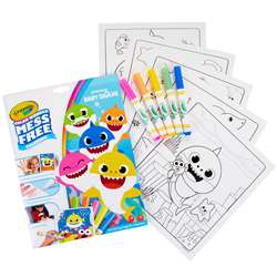 Coloring Pad & Markers Baby Shark Color Wonder, BIN757103