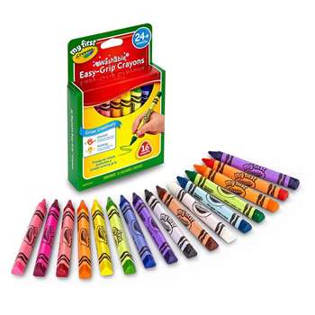 My First Crayola 16Ct Triangular Crayons By Crayola