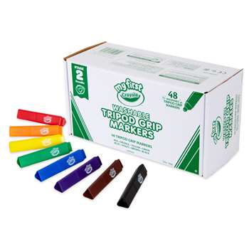 Crayola Classpk Tripod Grip Markers My First, BIN818123