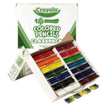 Crayola Colored Pencil Class Pk 462 Pen By Crayola
