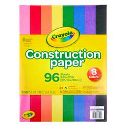 Crayola 96 Ct Construction Paper, BIN993000