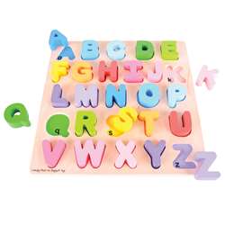 Chunky Alphabet Puzzle Uppercase, BJTBB055