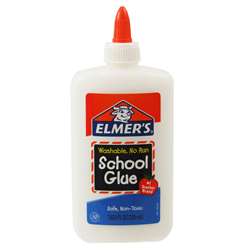 Elmers School Glue 8 Oz Bottle By Elmers - Borden