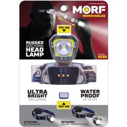 Police Security Removable Light Headlamp - BOS98575