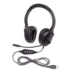 Neotech Headphone With Mic & Usb Plug Plus Series, CAF1017MUSB