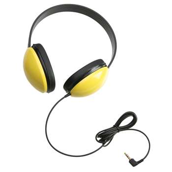 Listening First Stereo Headphones Yellow By Califone International