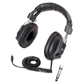 Switchable Stereo/Mono Headphones By Califone International
