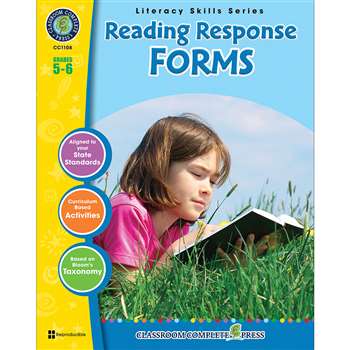 Reading Response Forms Grs 5-6 By Classroom Complete