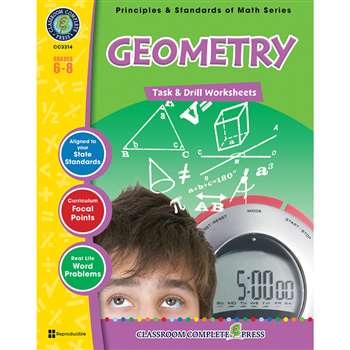 Gr 6-8 Math Task & Drill Geometry, CCP3314