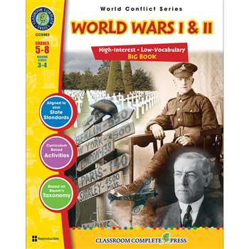 World Conflict Series World Wars I And Ii Big Book By Classroom Complete