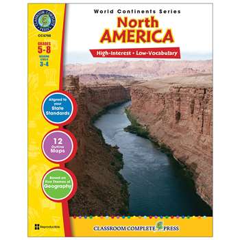 World Continents Series North America By Classroom Complete